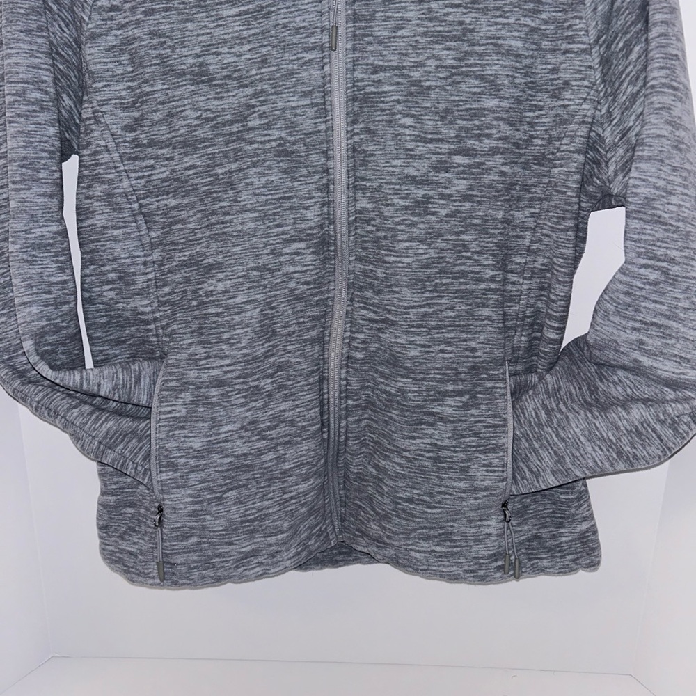 New Balance hooded women’s full zip fleece jacket‎ w/pockets sz Large - Picture 8 of 13